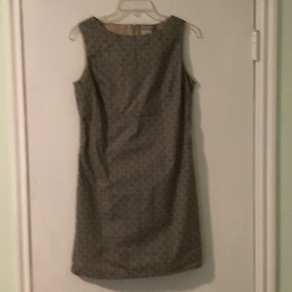 Gap Geometric Pattern Mini Dress in Green Blue Rust Cream Off White in Size 8